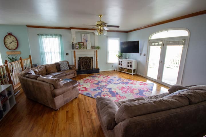 Panoramic Picturesque Home In Blue Ridge Mtns - New River Trail State Park, Max Meadows