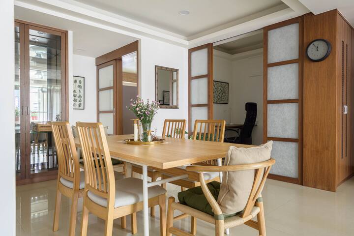 3 BR + office+ balcony | for a comfortable stay gallery image 5