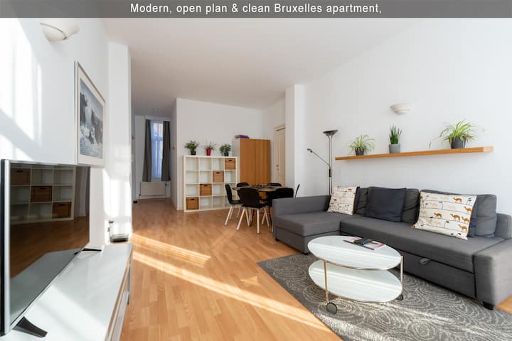Ideal Modern City Central Apartment (Eu District) - Bruselas