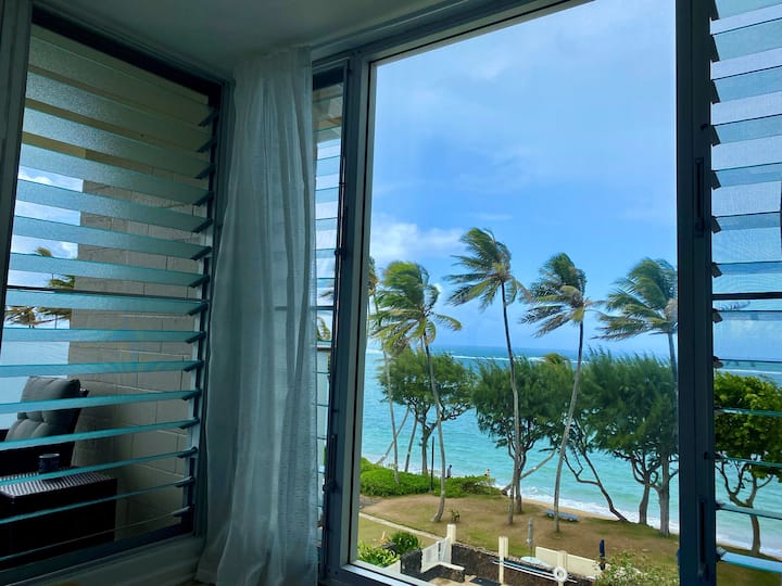 Na Honu Kai - Punaluu Beachfront & Oceanview Condo - O‘ahu, HI