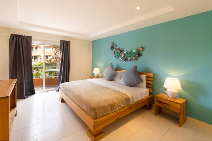 ห้องนอนสีฟ้า