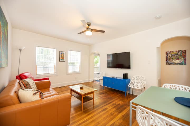 Clean Quiet Medical&work Stay, Fenced Yard, Pets - Durham, NC