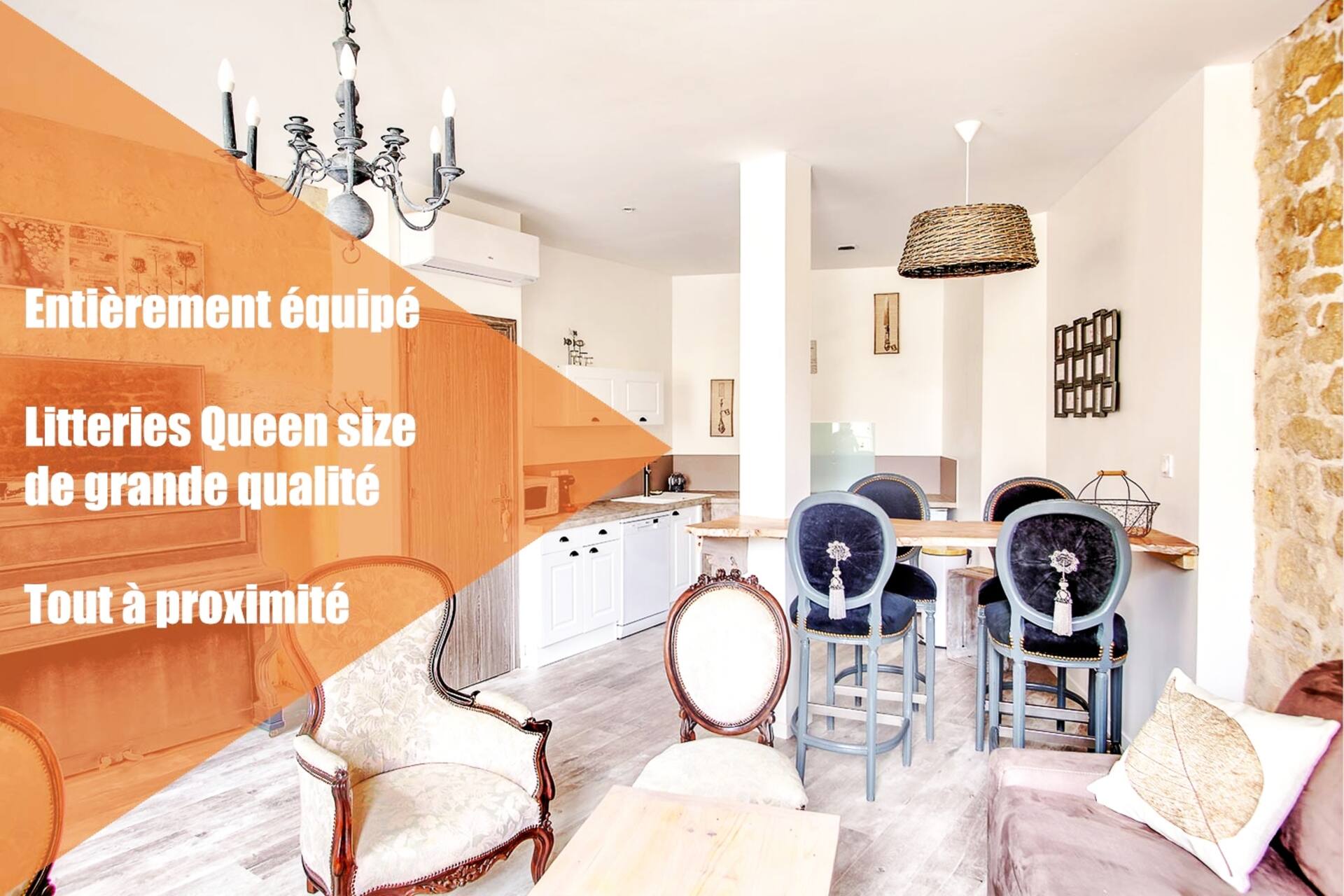 ⚘ Magnífica T2 de lujo ⚘ para 4 personas
