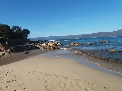 Top Airbnb: Air-conditioned 1-bedroom apartment with sea view in the heart of Propriano in Propriano