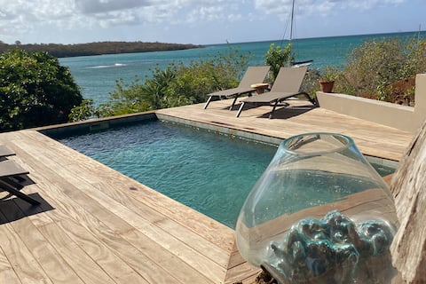 Villa Bel'Vue, Tropic chic atmosphere and style.