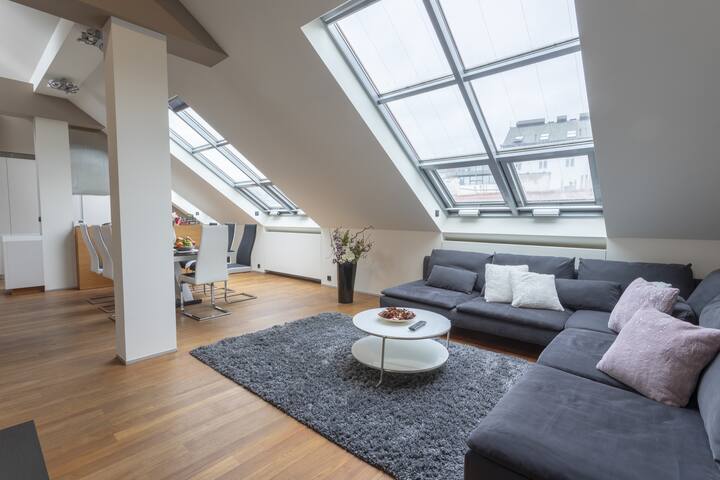 Luxury Apartment Terrace&AC in Centre of Prague