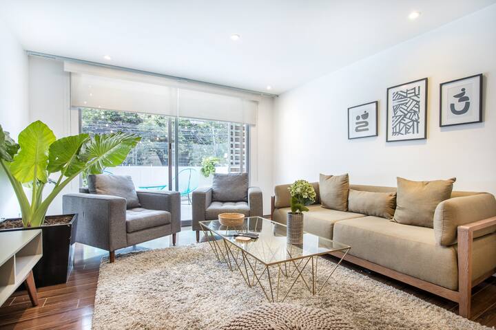 LMC|Polanco 3BR Duplex Apt *Cozy Private Terrace* gallery image 3