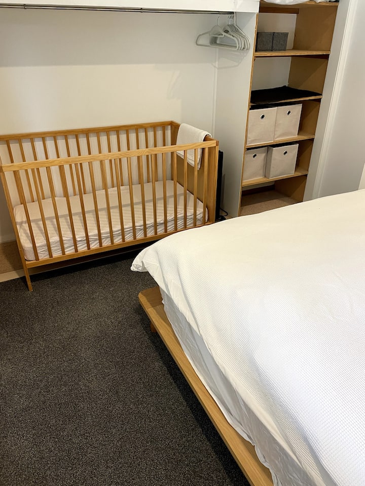 una de las dos cunas disponibles 