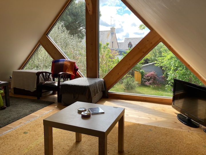 Casa + jardín atípico, cálido y luminoso - Airbnb