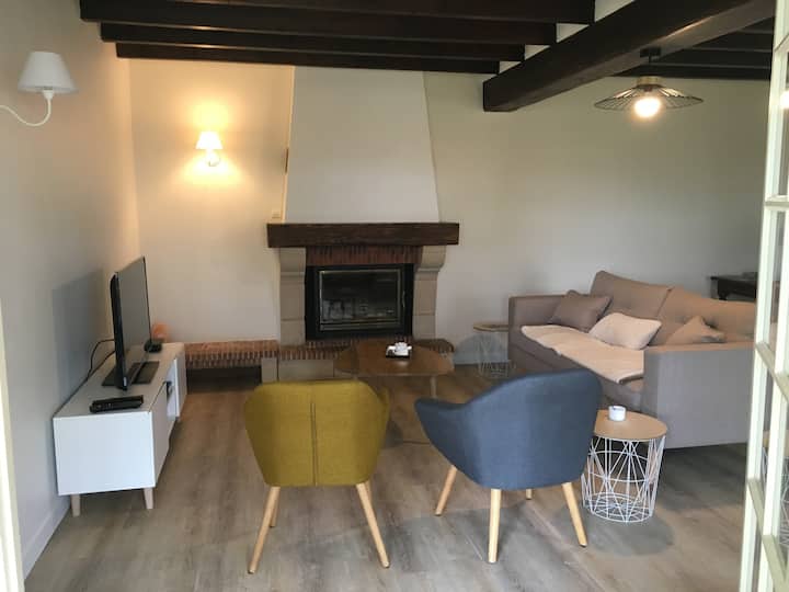 Gîte Le Champ Du Coq ***  Belle Maison Rénovée - Saumur