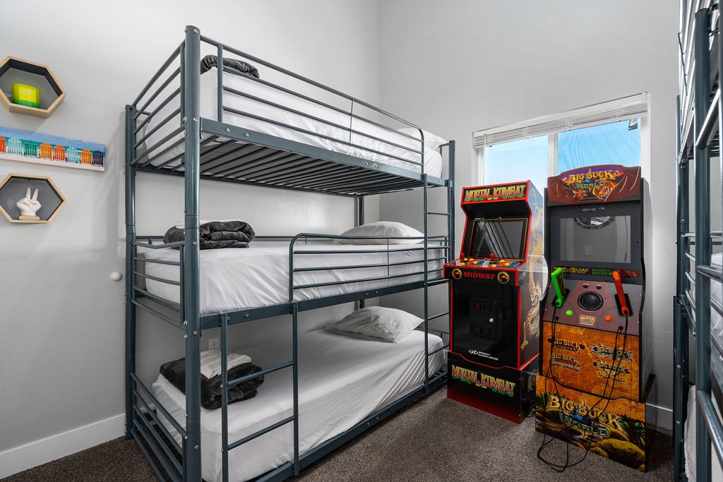 Slaapkamer 3 - 6 eenpersoonsbedden