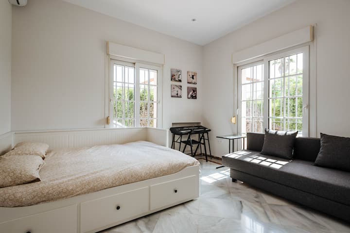 Bedroom #5. 1 sofa bed and 1 double bed.
Ground floor