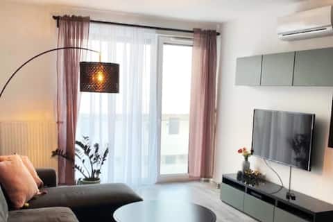 Popular Airbnb listing: Balaton Beach Apartman with view in Fonyód