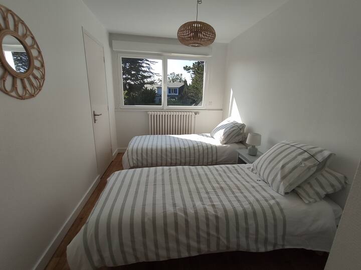 Habitación doble en jardín
