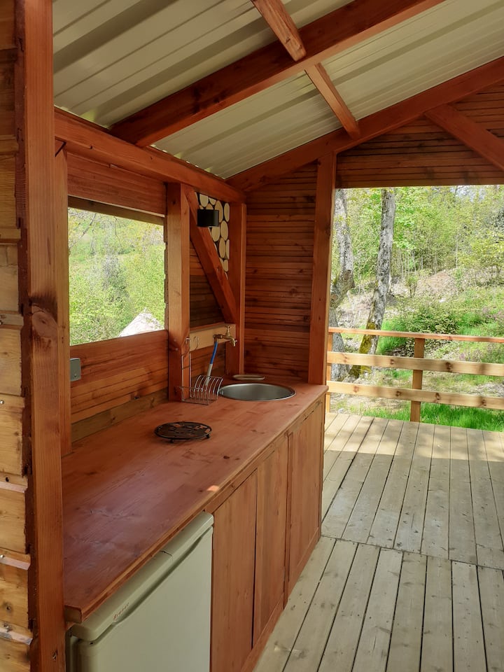 Tente Lodge Nature | Camping Tout Confort - Allier