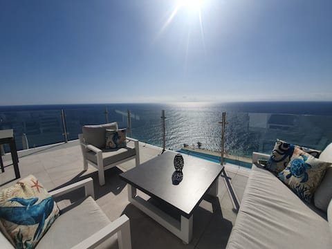 Popular Airbnb listing: Bayview Hills Luxury Sea View Apartment in Torrox