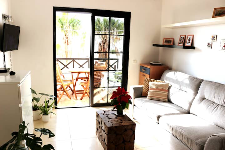 Terrasse-climatisation-piscine-freewifitv-plage5mn - Lanzarote