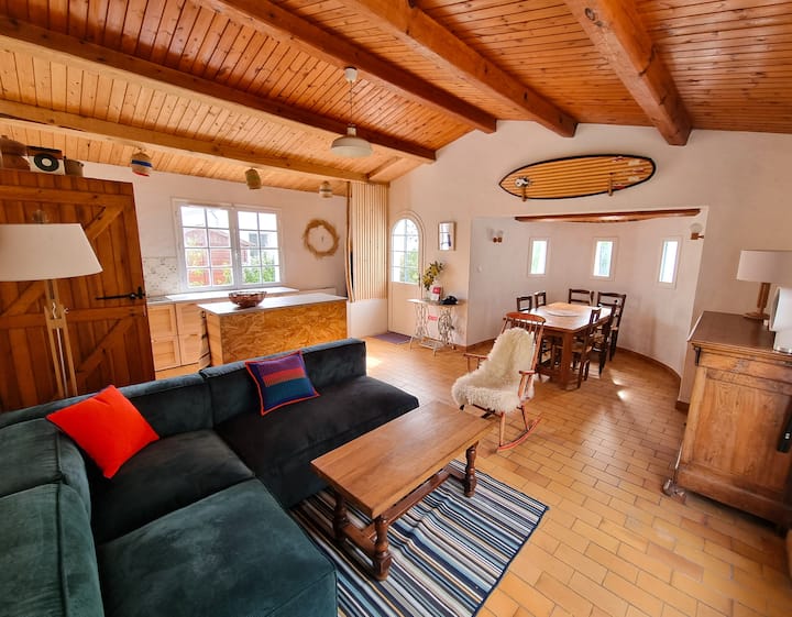 Maison Familiale 400m à Pied De La Plage - Barbâtre