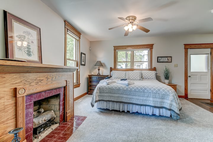 Main floor master bedroom