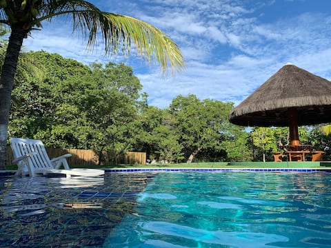 Chácara w/ pool by the São Francisco River