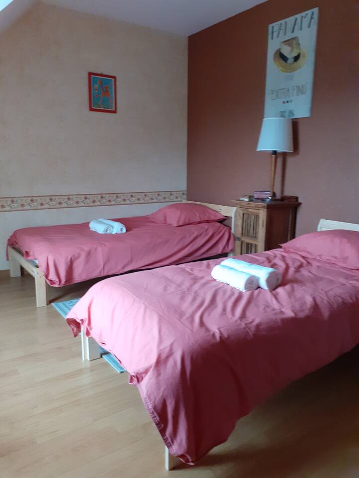 Spálňa 2 s 2 samostatnými lôžkami