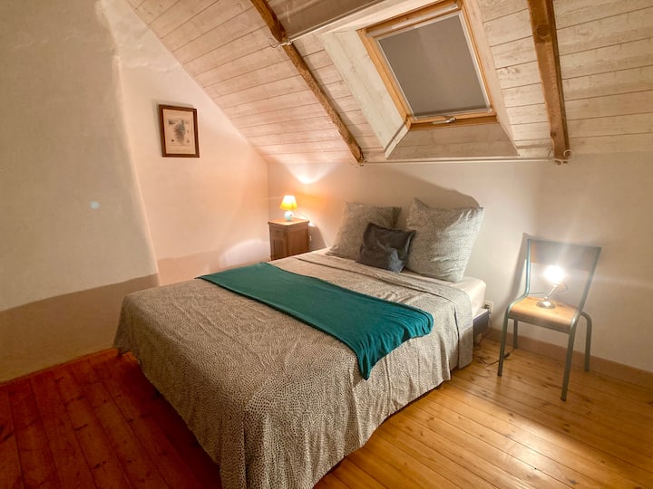Chambre parentale lit double 160 x 200 cm