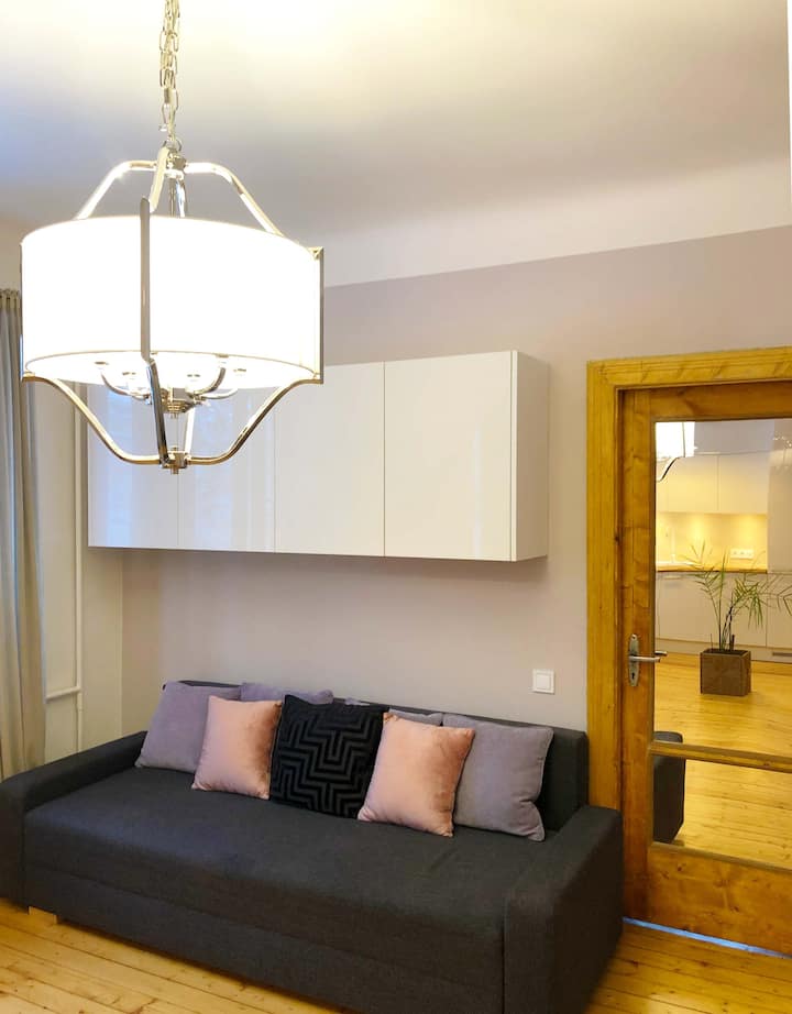 Spacious Apartment In A Green, Quiet Area - リガ