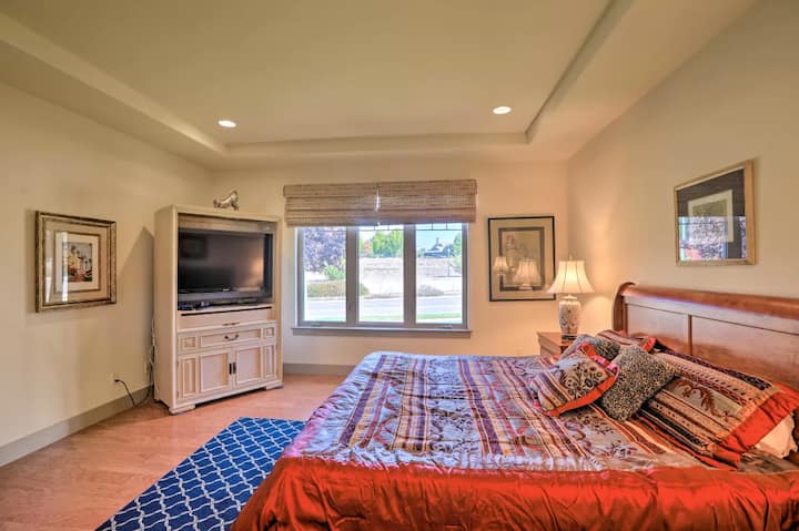 Სტუმრების საძინებელი №3, დიდი საწოლი, HD ტელევიზორი