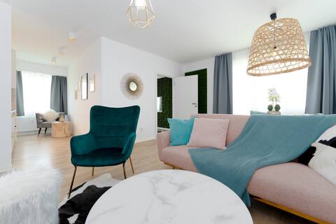 Modern apartment in city centre of Ostrava.