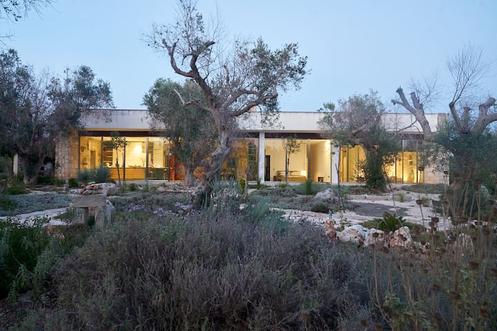 Spacious property in private olive grove