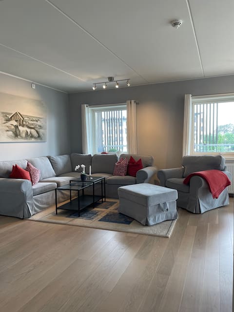 Popular Airbnb listing: Spacious apartment for family or couple of friends. in Ytrebygda