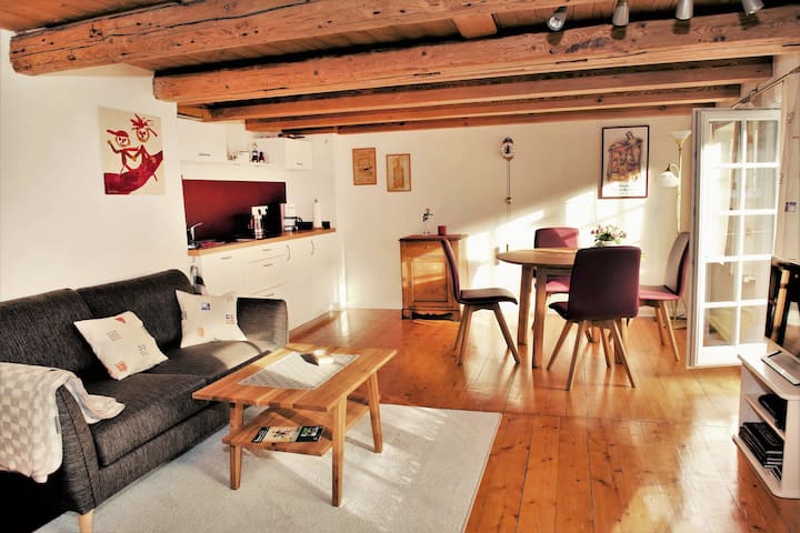 Fine apartment in Goslarer half-timbered house