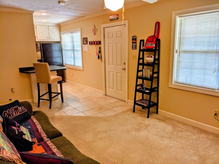 Spacious entertainment area!
