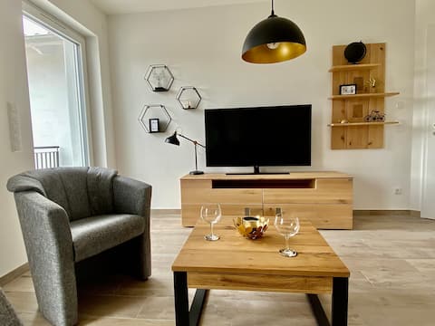 Popular Airbnb listing: Newly built apartment "Tor zum Meer" - with sauna in Kühlungsborn