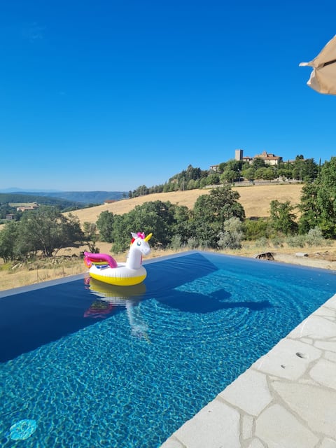 Private lux.holiday apartment Villa Montegabbione