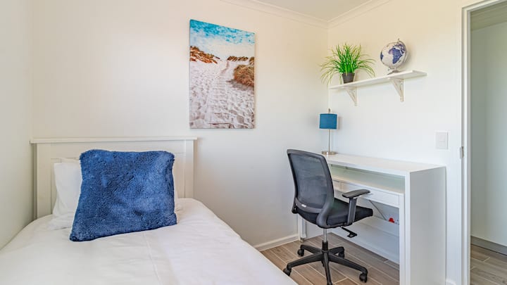 Bedroom 3. A dedicated office space that can serve as third bedroom. 