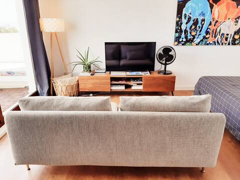 Alma: Cozy loft with a view