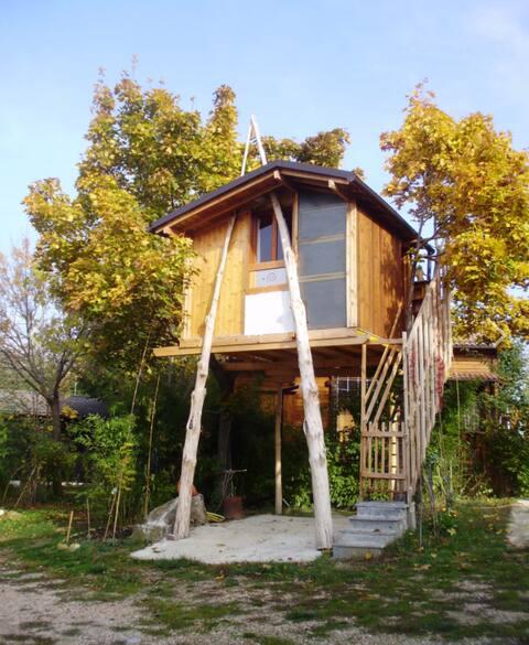 Casa sull'albero - Campeggio Ecochiocciola