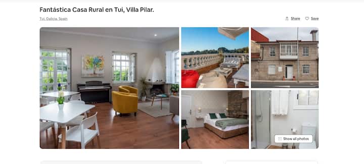 Fantastic Villa In Tui - Tui