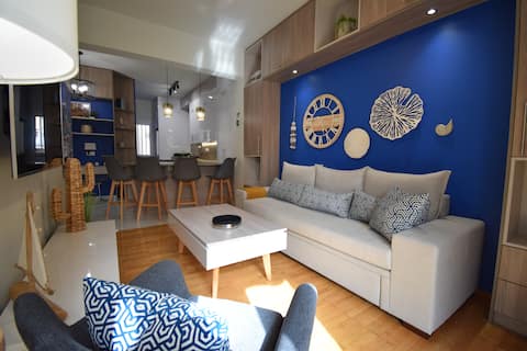 Top performing Airbnb: ❣ Upscale Unique Apartment - 10min to Acropolis in ΛΟΦΟΣ ΛΑΜΠΡΑΚΗ