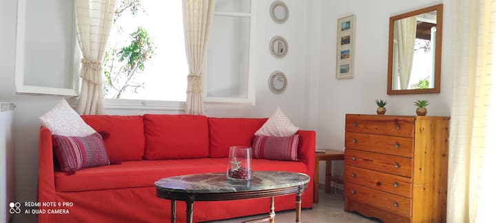 ☆Chora Naxos, 1st Floor Castle View Apartment. - Naxos