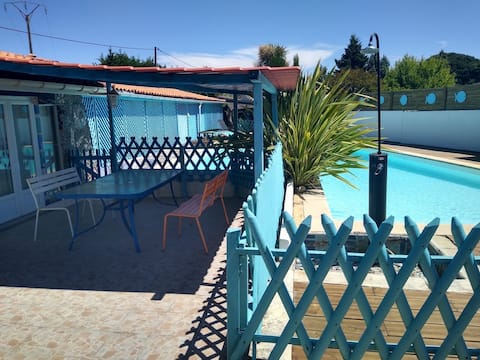 Cottage 1 at Maison Mosaïc – BBQ/Pool/Ocean/Wi-Fi