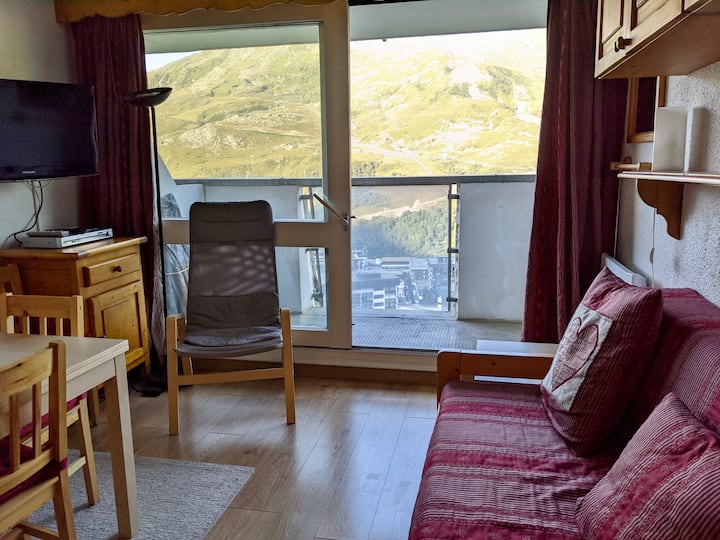 Apt 2pièces Brelin Les Ménuires Au Pied Des Pistes - Les Menuires
