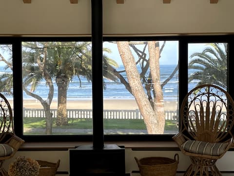 Beachfront house