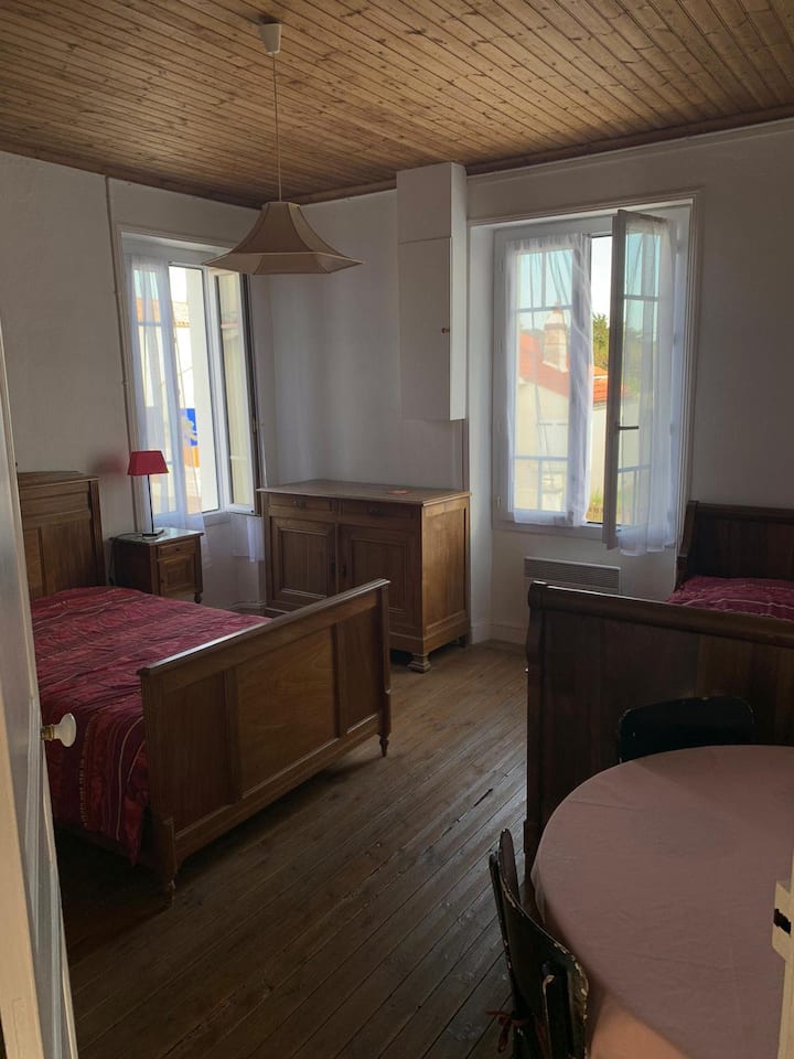 large bright room