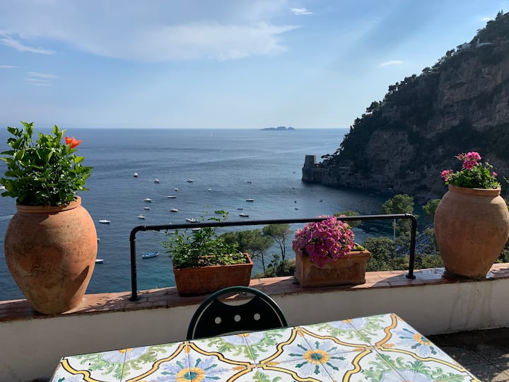 Villa Camomilla: Una Terrazza Mozzafiato Sul Mare - Positano