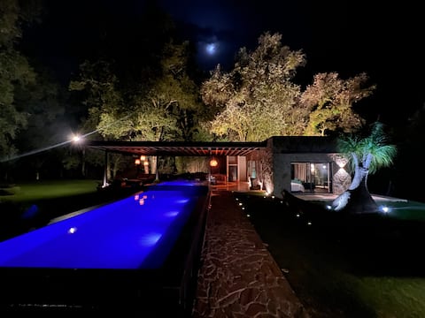 Casa H Avandaro, Pool/Hottub/Tza/BBQ in Campo Golf