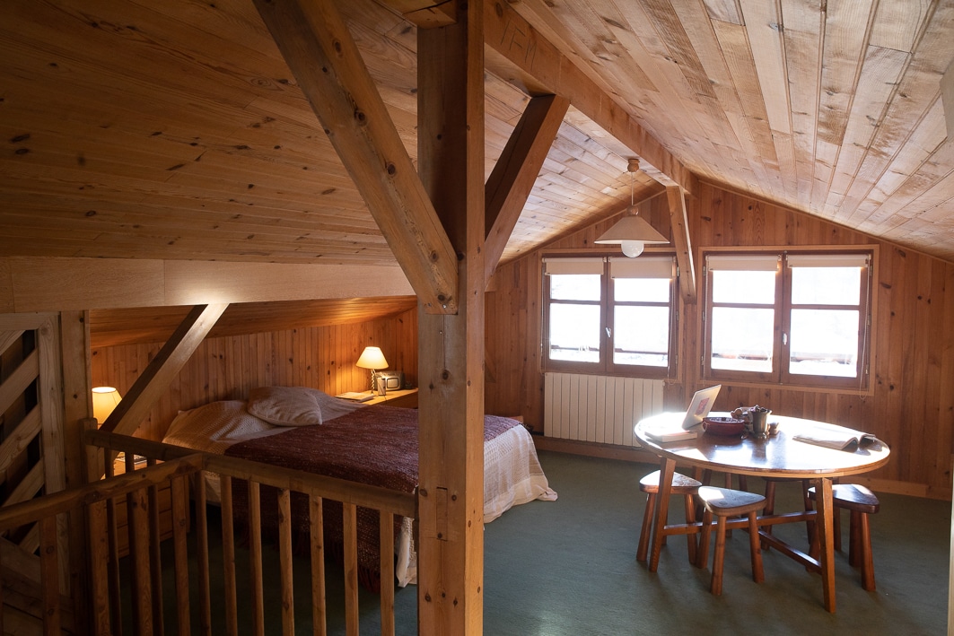 Stort rum på vinden