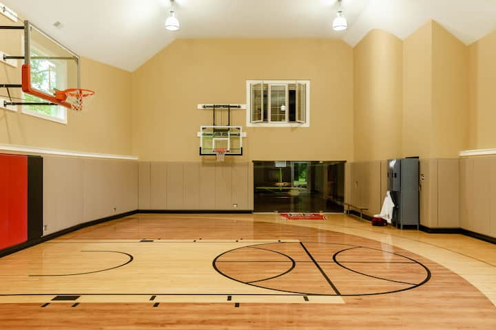 Channel your inner athlete on my home court.