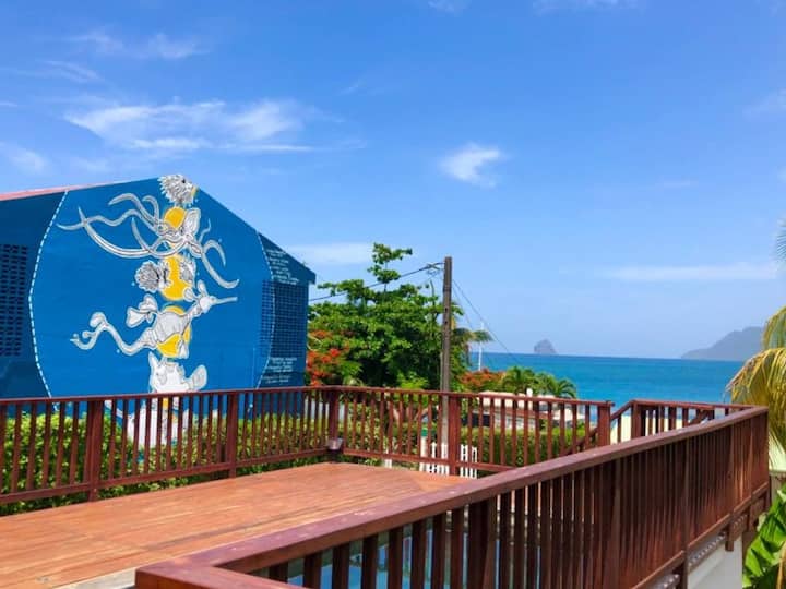 Villa Piscine, Vue Mer, Accès Plage à Sainte Luce - Martinique
